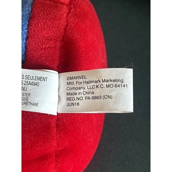 Hallmark large Itty Bitty Marvel Captain America Plush Stuffed Animal 11 inches - Picture 10 of 11